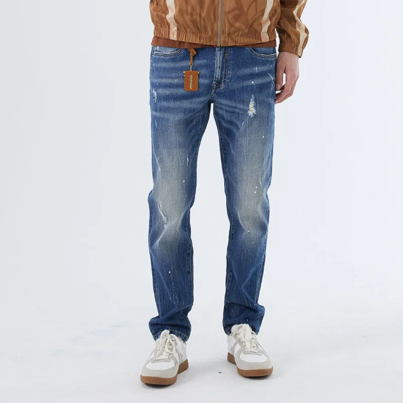 DAVID NAMAN Jeans Men Denim Blue-3