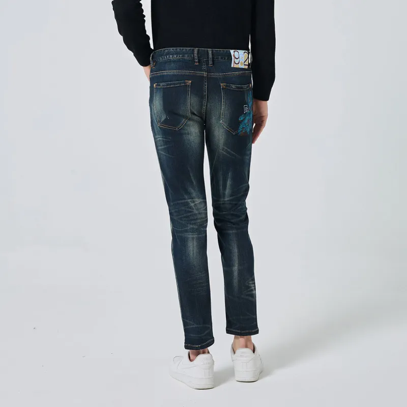 DAVID NAMAN Jeans Men Blue-4
