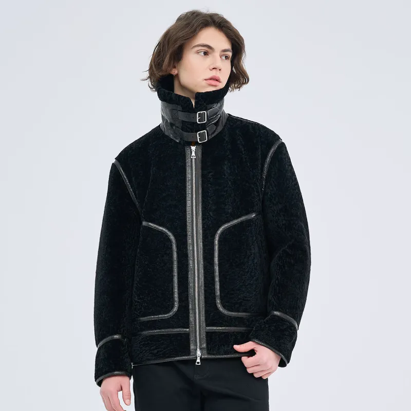 DAVID NAMAN FW23 Fur Men's Black-6