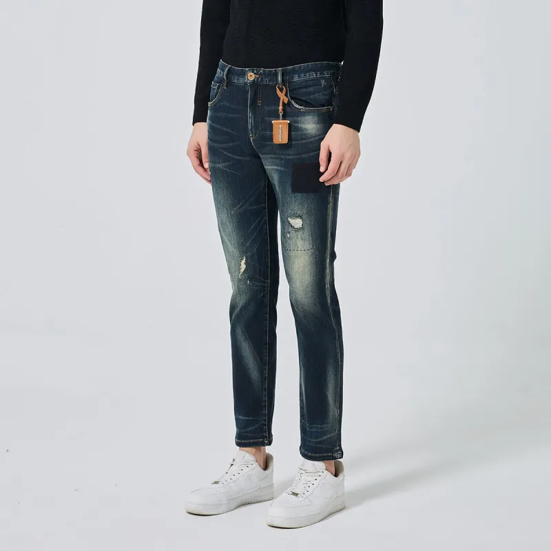 DAVID NAMAN Jeans Men Blue-3