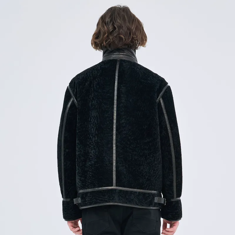 DAVID NAMAN FW23 Fur Men's Black-3