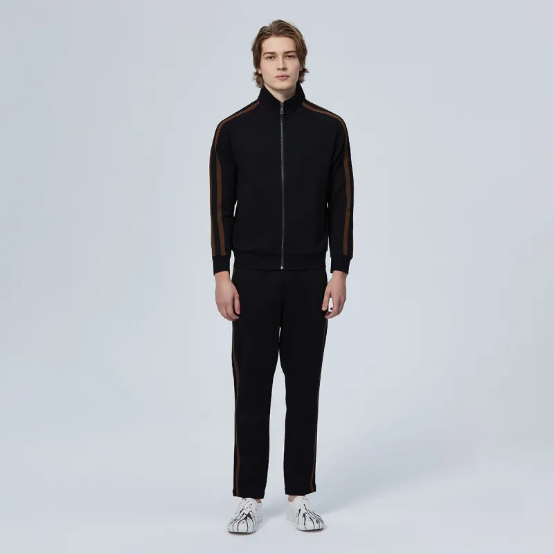 DAVID NAMAN Sweatshirts Men Black-6