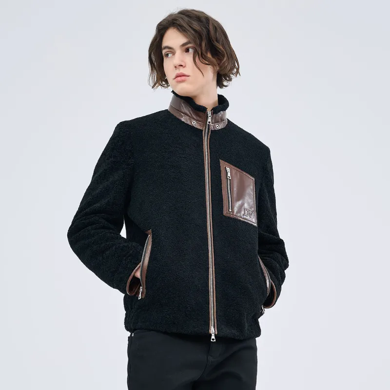 DAVID NAMAN Furs Men Black-4