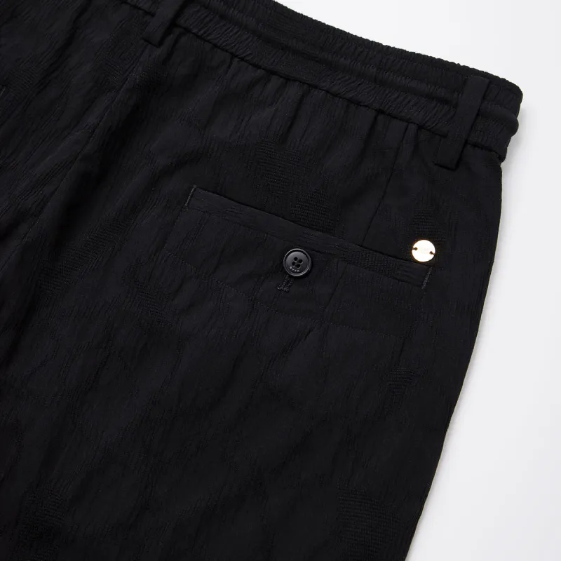 DAVID NAMAN Casual Pants Men's Black-3