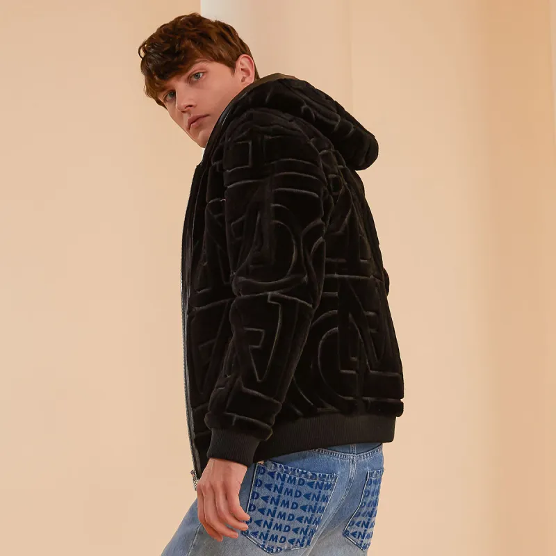 DAVID NAMAN FW23 Fur Men's Black-3