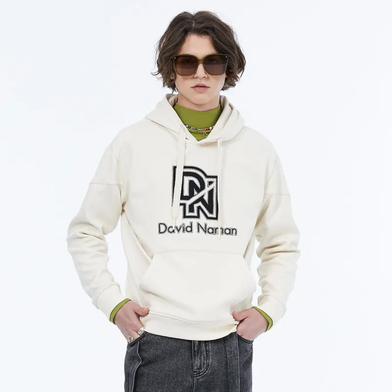 DAVID NAMAN Sweatshirts Men White-2