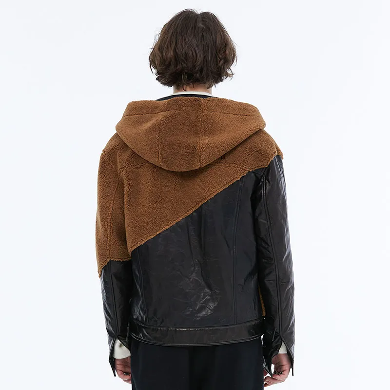 DAVID NAMAN FW23 Fur Men's Camel-4