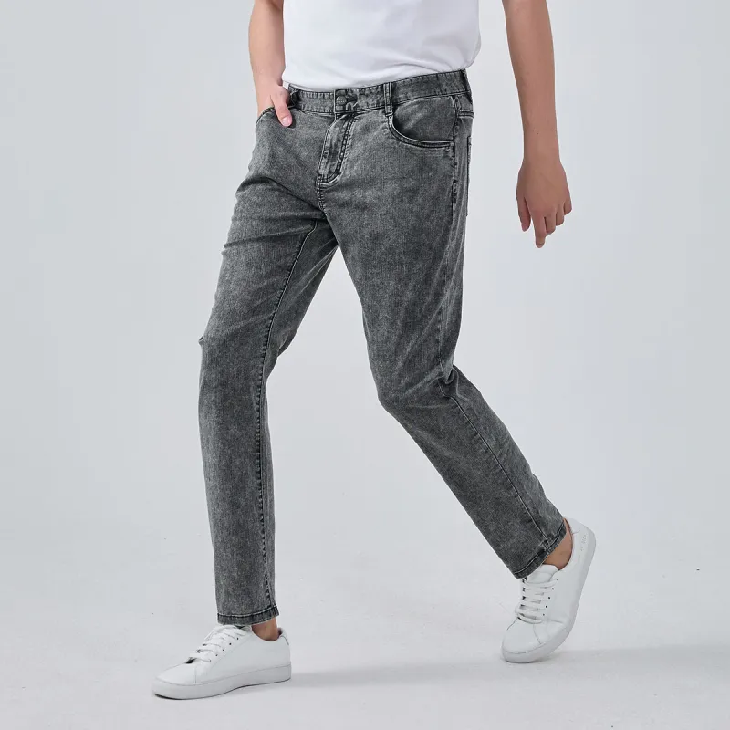 DAVID NAMAN SS24 Jeans Men's Gray-9