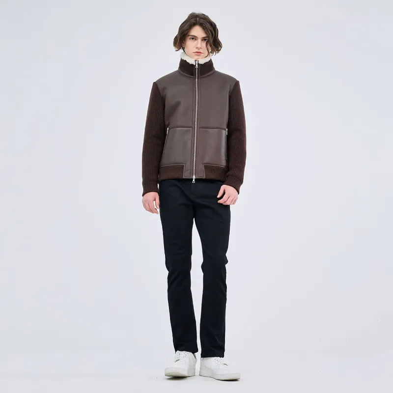 DAVID NAMAN FW23 Fur Men's Brown-7