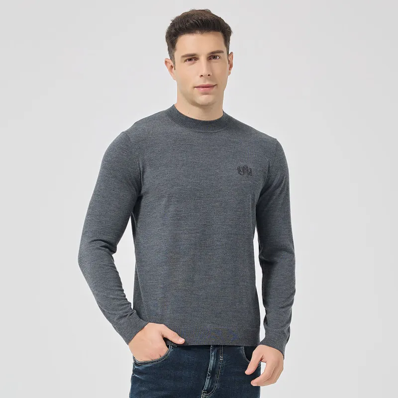 DAVID NAMAN Sweaters Men Gray-5