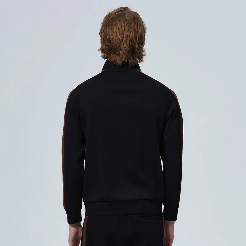 DAVID NAMAN Sweatshirts Men Black-5