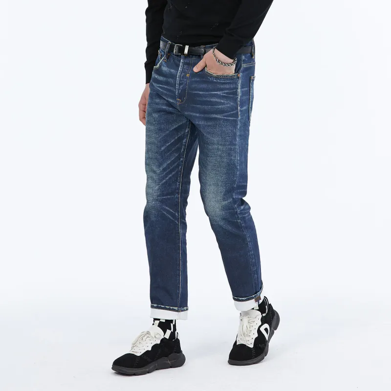 DAVID NAMAN Jeans Men Blue-5