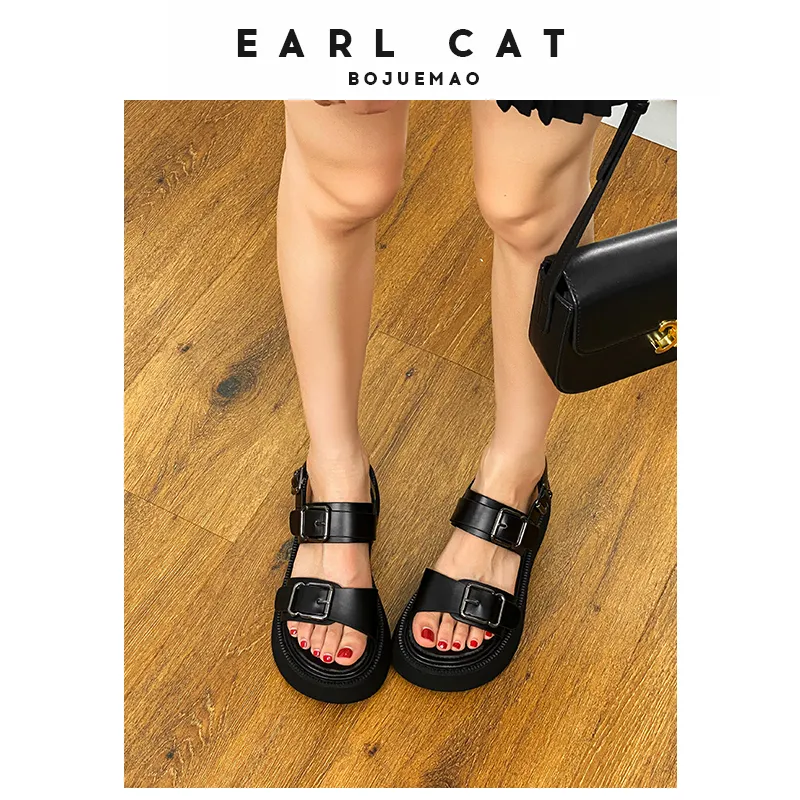 Earl Cat One Strap Sandals Women's-3