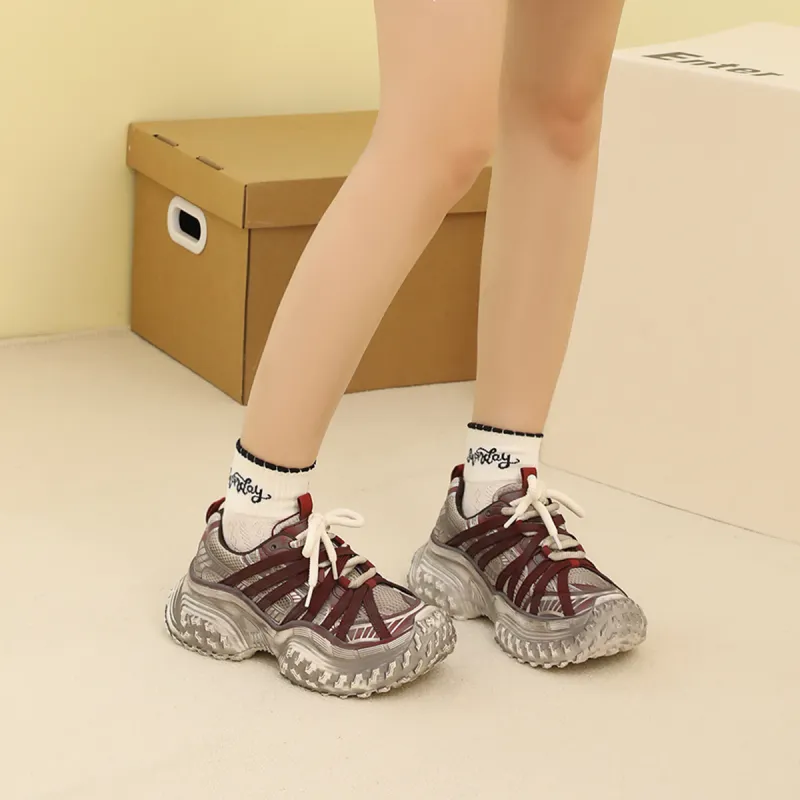 Earl Cat Low Top Chunky Sneakers Women's-12