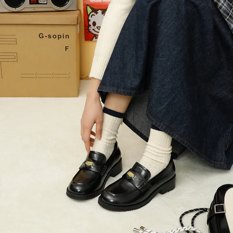 Earl Cat Loafers Women's Black/Brown-3