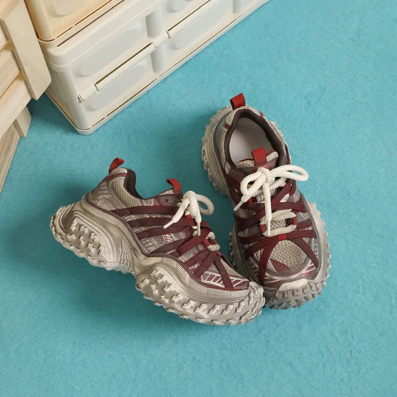 Earl Cat Low Top Chunky Sneakers Women's-10