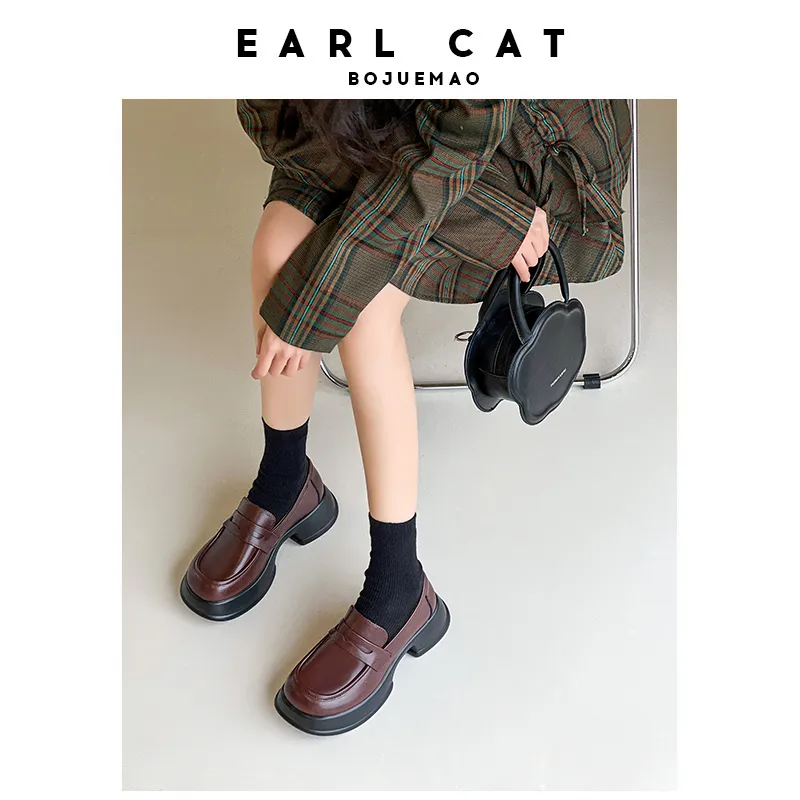 Earl Cat Loafers Women's Black-6