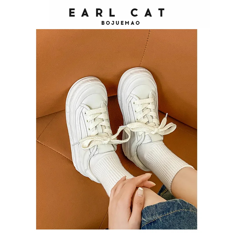 Earl Cat Low-Top Skateboard Shoes Women's-7