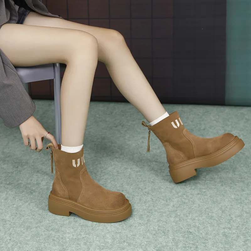 Earl Cat Ankle Boots Women's-6