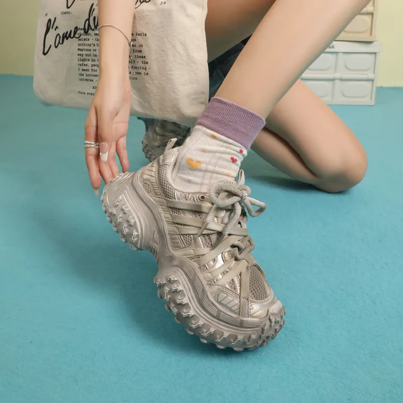 Earl Cat Low Top Chunky Sneakers Women's-17