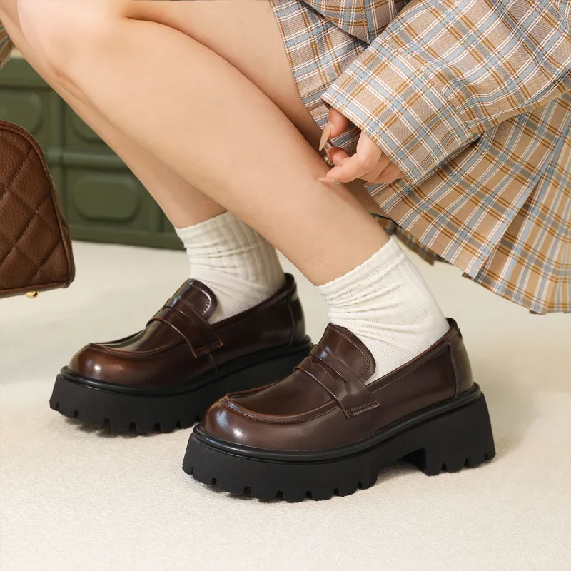 Earl Cat Loafers Women's Black/Brown-6
