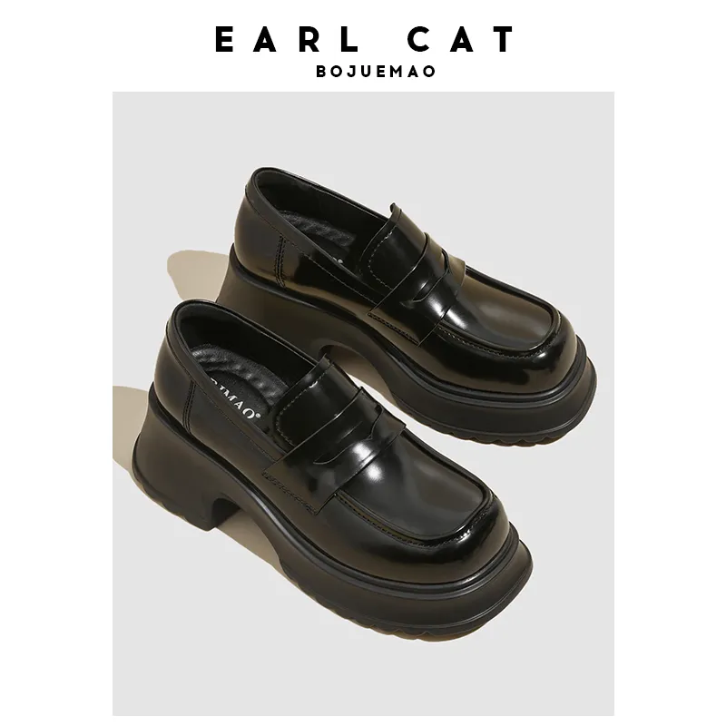 Earl Cat Loafers Women's Black/Ecru-2