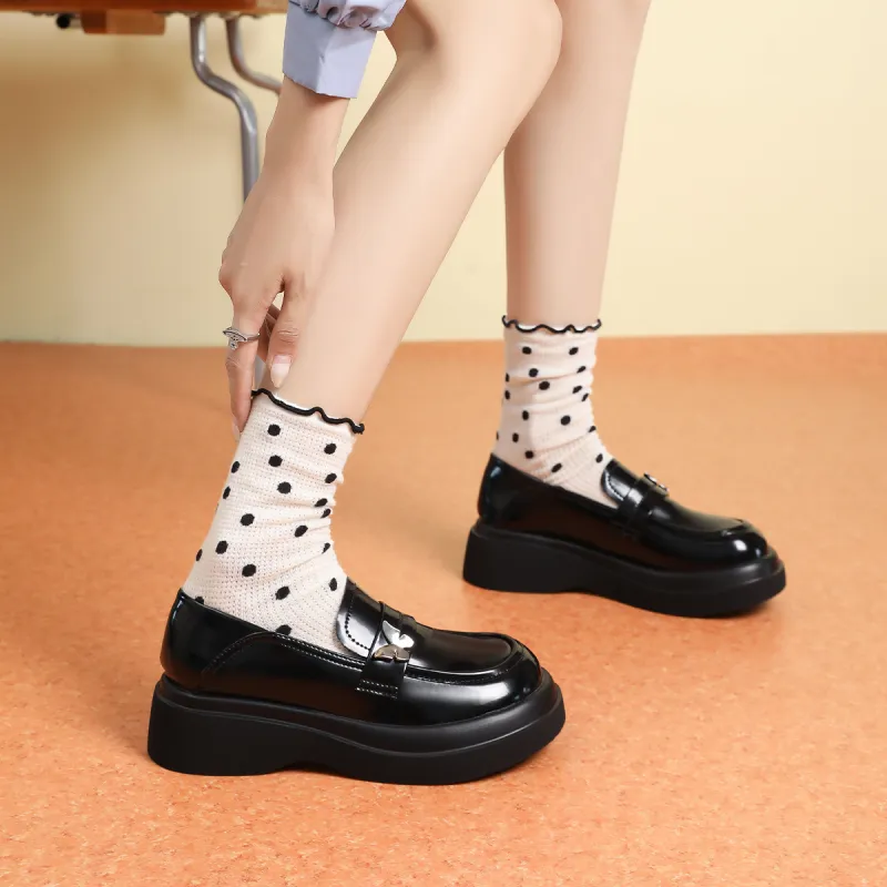 Earl Cat Loafers Women's Black/Ecru-3
