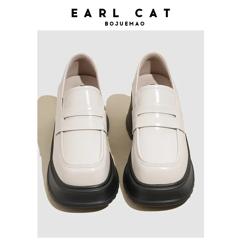 Earl Cat Loafers Women's Black/Ecru-10