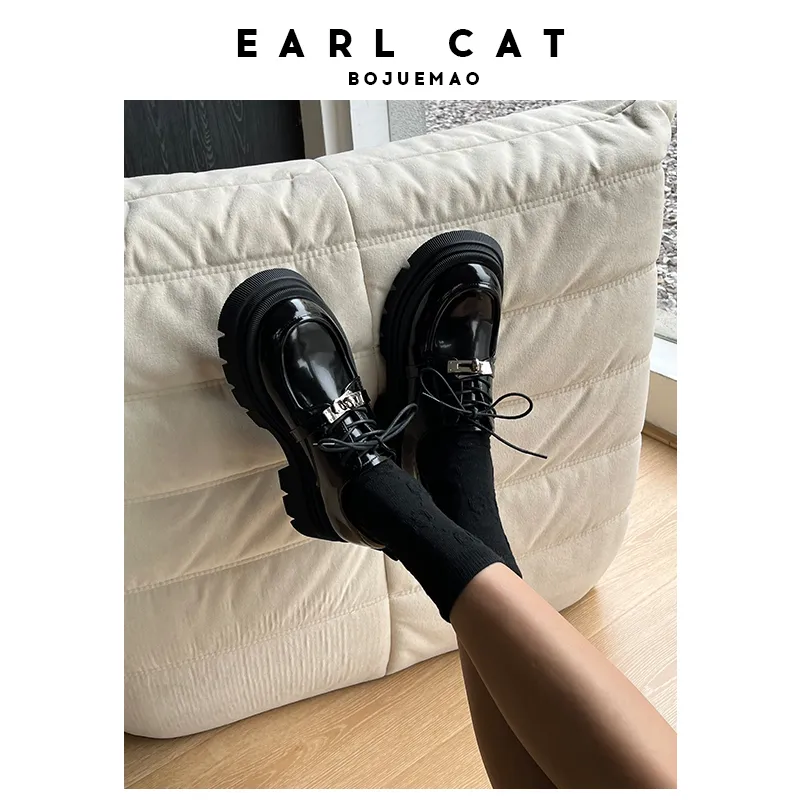 Earl Cat Loafers Women's Matte Black-2