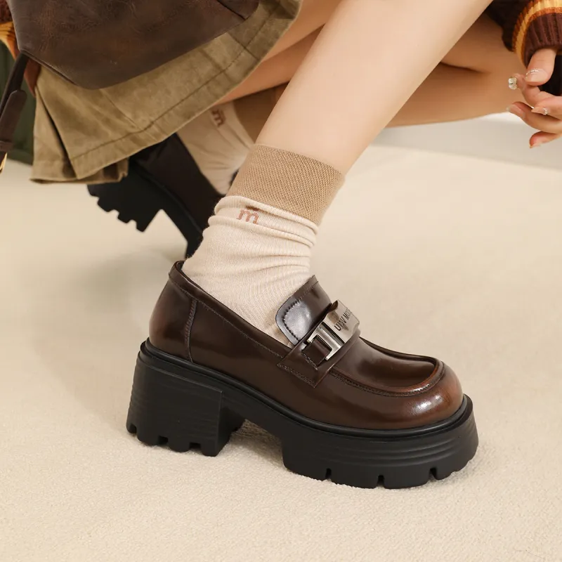 Earl Cat Loafers Women's Black/Brown-11