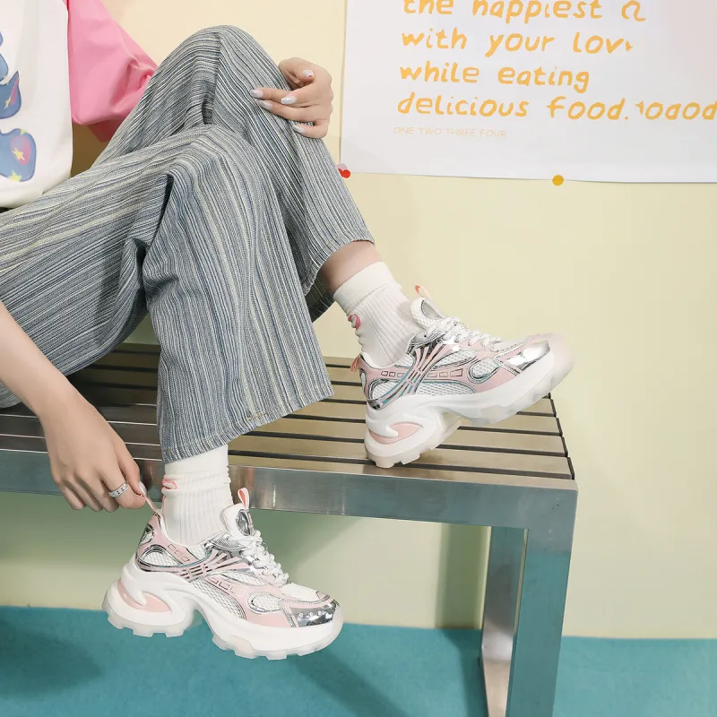 Earl Cat Low Top Chunky Sneakers Women's-6