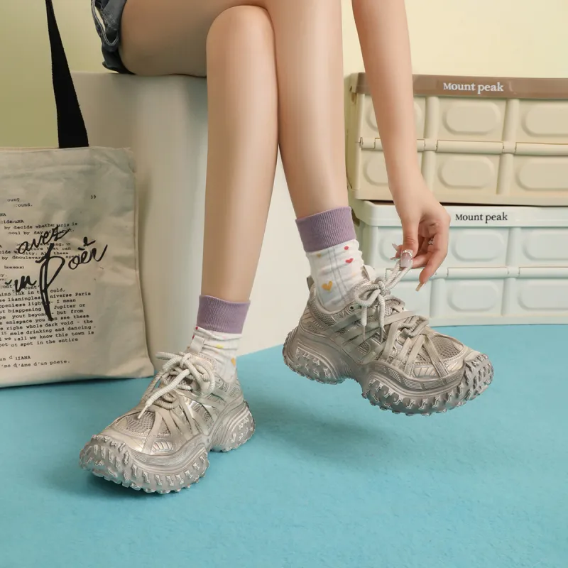 Earl Cat Low Top Chunky Sneakers Women's-14
