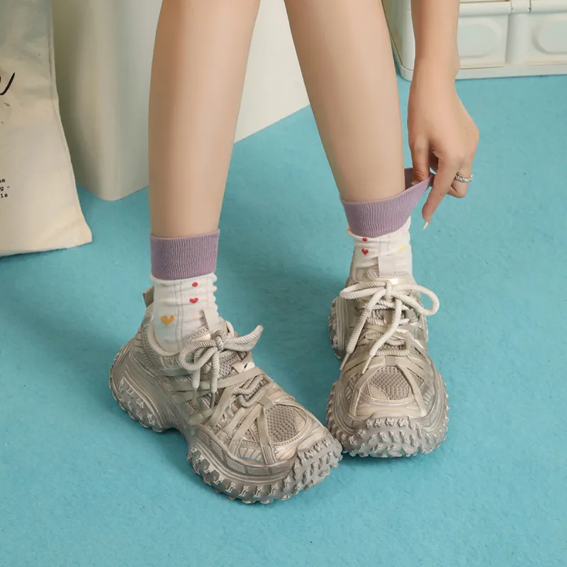 Earl Cat Low Top Chunky Sneakers Women's-15