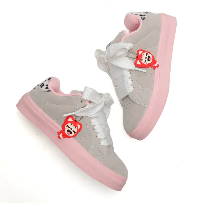 ALI THE FOX Slip Resistant, Abrasion Resistant, Lightweight Low Top Skateboard Shoes Unisex Box Included-10
