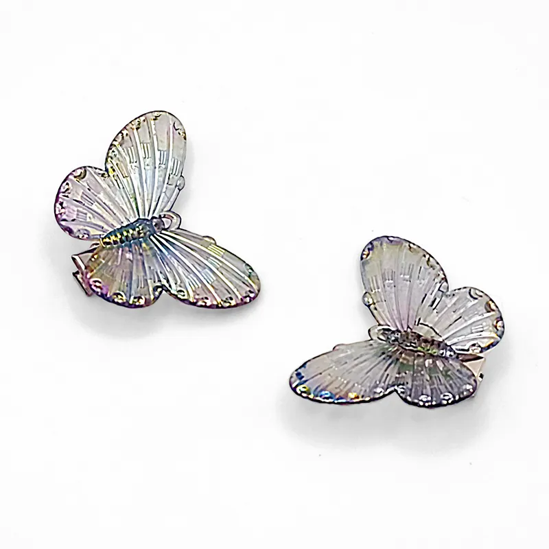 JIANYINGSHU Acrylic Hair Clips Women's-4