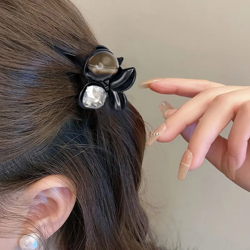JIANYINGSHU Acrylic Hair Clips Women's-6