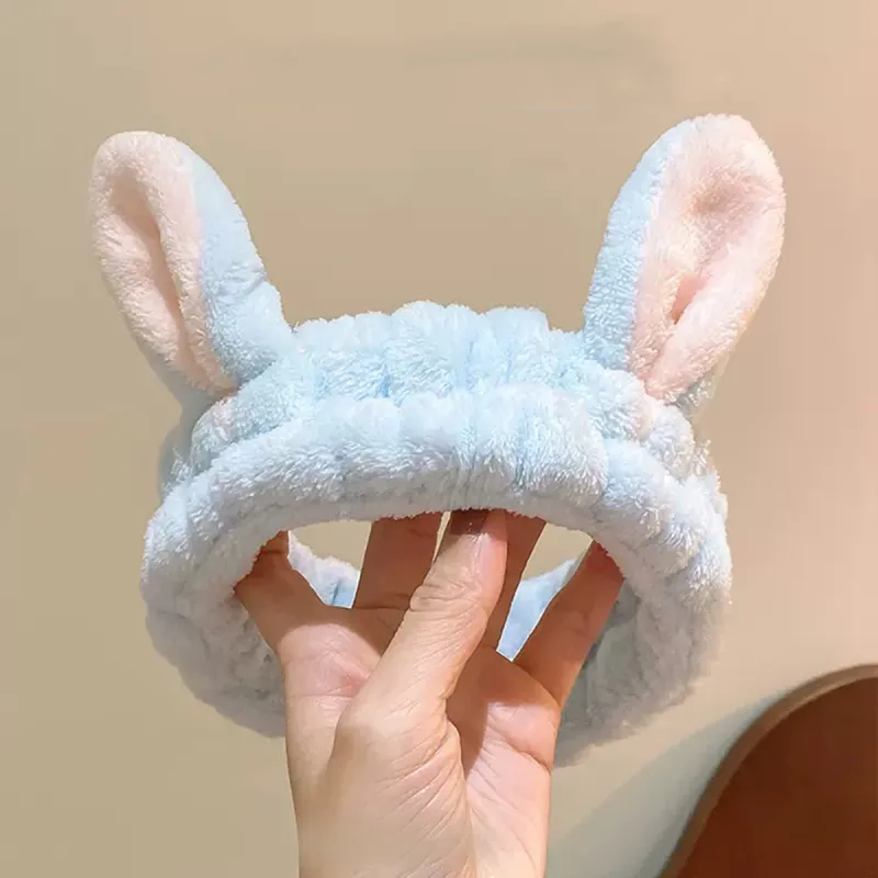 JIANYINGSHU Flannel Hair Bands Women's-8