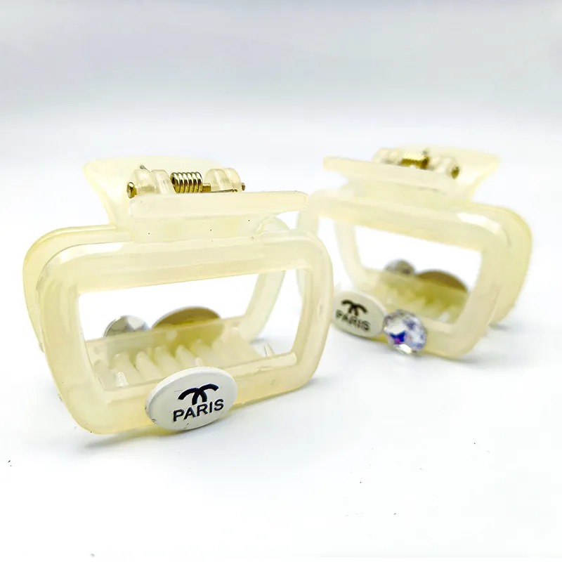 JIANYINGSHU Acrylic+Faux Diamond Hair Clips Women's-4