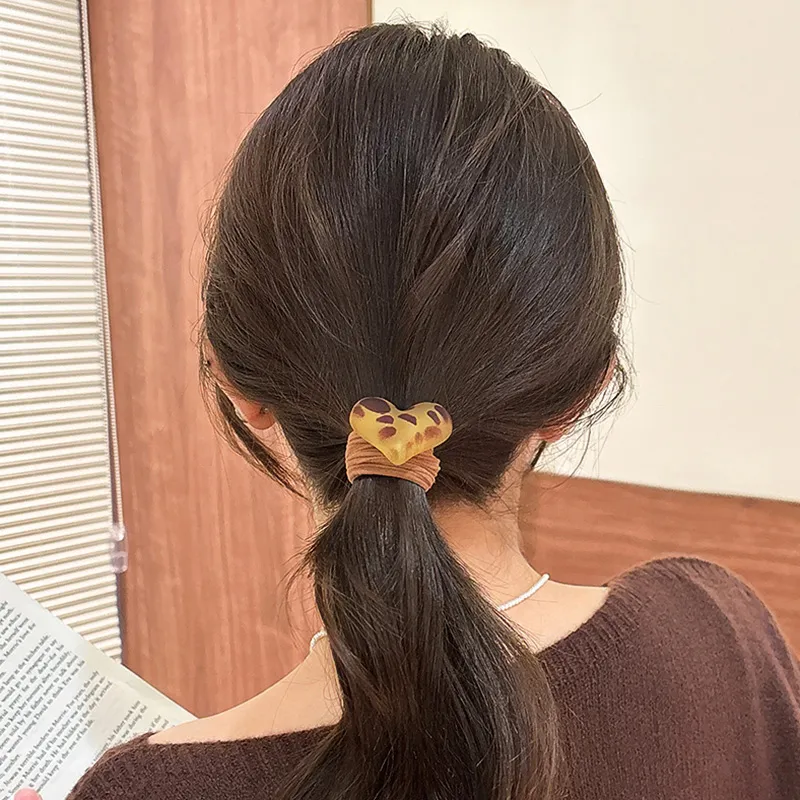 JIANYINGSHU Resin Hair Tie Women's-2