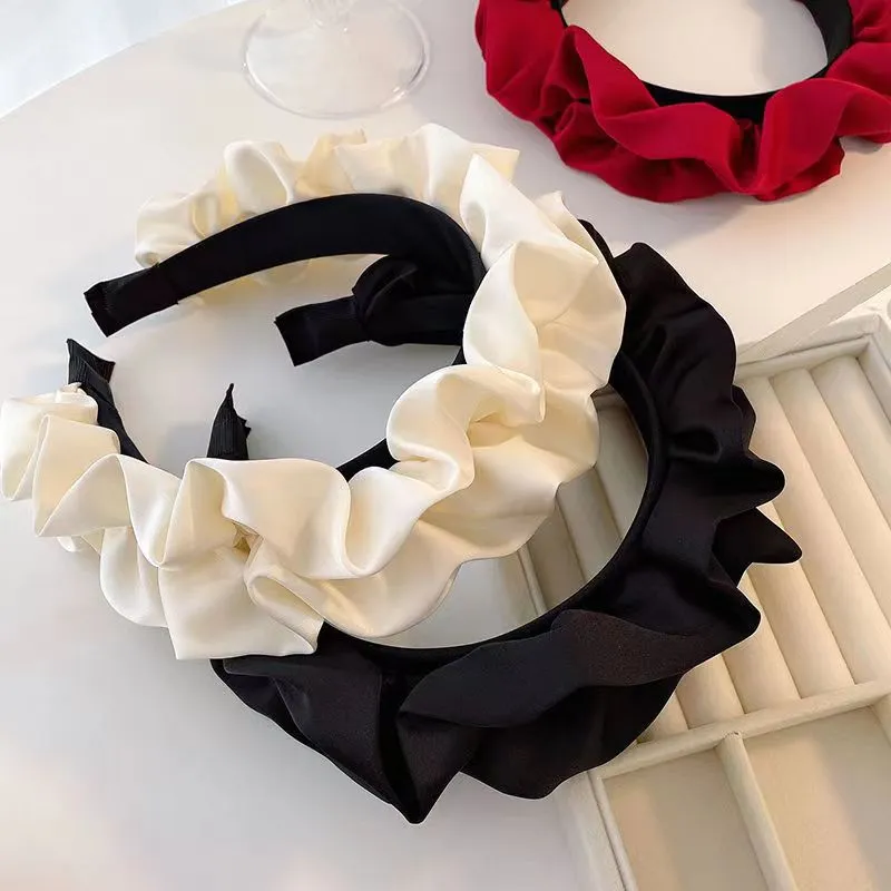 JIANYINGSHU Satin Headbands Women's-2
