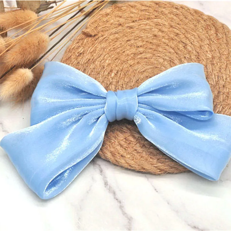 JIANYINGSHU Organza Hair Clips Women's-3