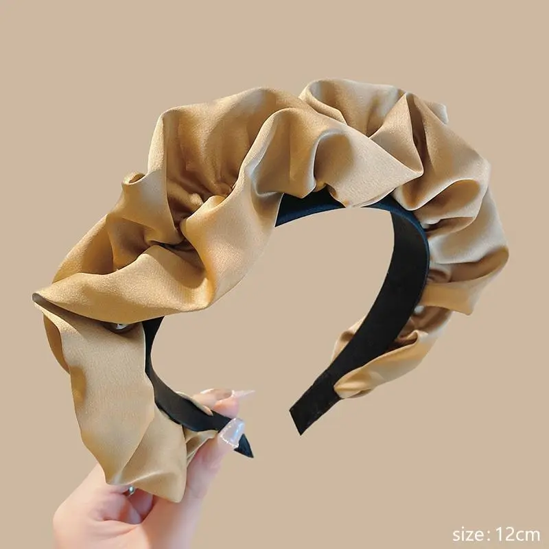 JIANYINGSHU Satin Headbands Women's-13
