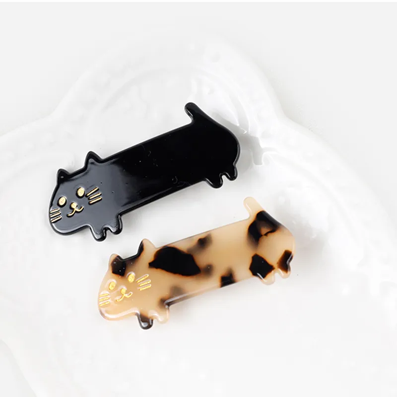 JIANYINGSHU Acrylic Hair Clips Women's-5