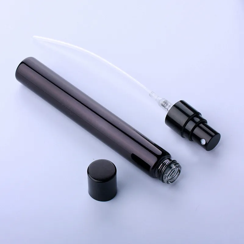 JIANYINGSHU 10ml Perfume Refill Bottle Travel Portable Sample Spray Magic Glass Empty Bottle Electroplated Push Button-29