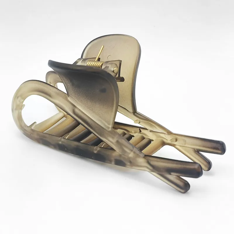 JIANYINGSHU Acrylic Hair Clips Women's-15