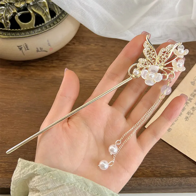 JIANYINGSHU Alloy Hairpins Women's-4