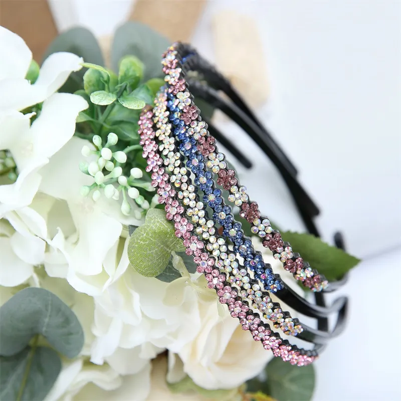 JIANYINGSHU Plastic Headbands Women's-4
