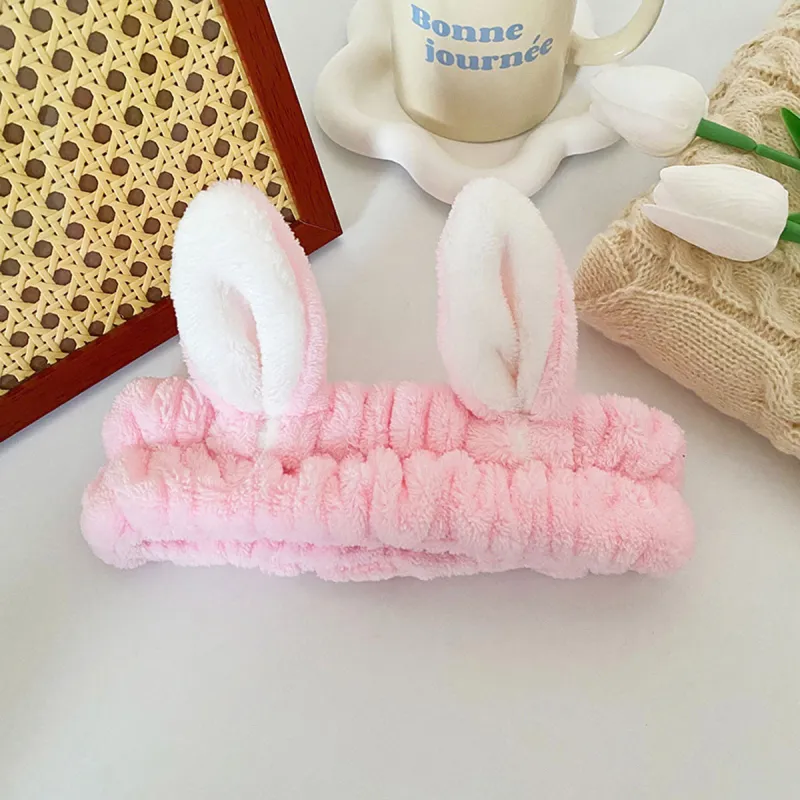 JIANYINGSHU Flannel Hair Bands Women's-13