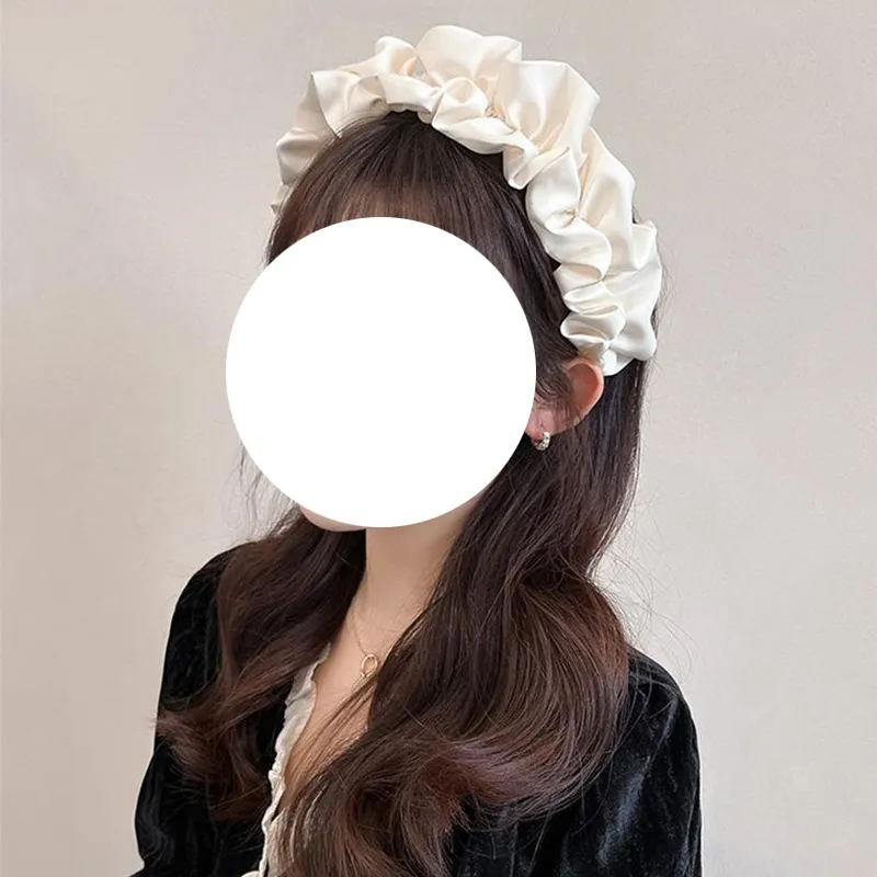 JIANYINGSHU Satin Headbands Women's-9