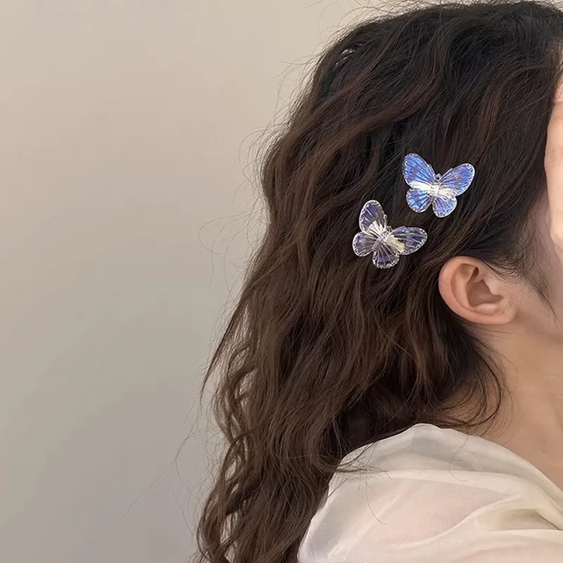 JIANYINGSHU Acrylic Hair Clips Women's-3